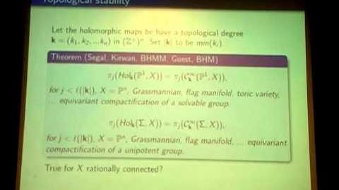 Moduli spaces by Prof. J. Hurtubise