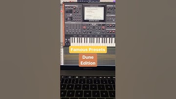 FAMOUS PRESETS #175: "Dune" Pt. 1 ... 🤖 you know both? 👀