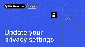 Update Your WordPress Privacy Settings
