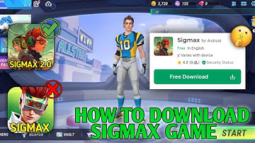 HOW TO DOWNLOAD SIGMAX 2.0 GAME | SIGMA BATTLE ROYALE UPDATE 2025 | SIGMAX LINK