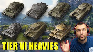 Tier VI Titans: 7 Heavy Tanks Rerated! | World of Tanks