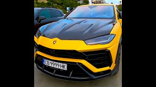 2022 Lamborghini Urus in Satin yellow metallic / €370 000