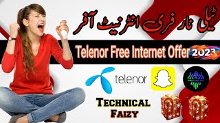 Telenor Free Internet Offer 2023 | Free Internet Offer | Technical Faizy screenshot 5