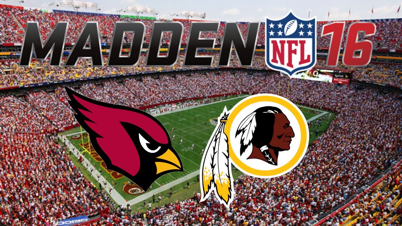 Madden 16: Season 1 Week 1-Arizona Cardinals @ Washington Redskins