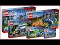 COMPILATION ALL LEGO Jurassic World 2015 - Speed Build for Collectors