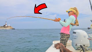 We LIMITED OUT on Atlantic Cod! Jiggin' for Cod & Seabass, Montauk, NY (Catch & Cook)