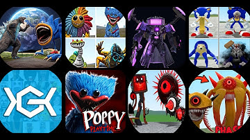 Nextbots In Playground Mod New Update 6.9.0 Guitarnasaurus,Sandbox In Space,Poppy Playtime Chapter 4