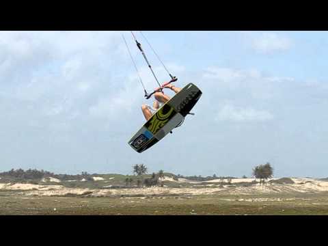 Kitesurfing Technique - Double Front Loop Slow Mo