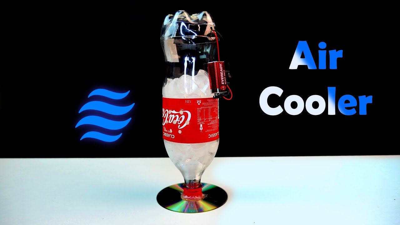 ⁣Lesson Plan: How to Make an Ice Air Cooler Conditioner Using a Coca Cola Bottle