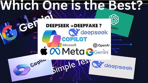 AI Showdown: Google Gemini Vs Siri Vs Co-Pilot Vs DeepSeek Vs ChatGPT
