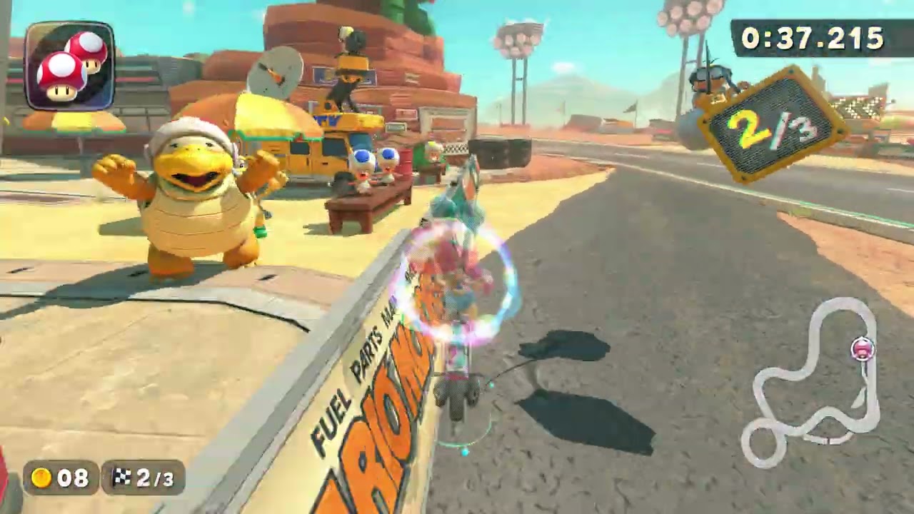 Mario Bros. Circuit - 1:48.020 - Optik 🇦🇺 (Mario Kart World world record)