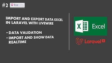 Tutorial Laravel Import and Export Data Excel with Laravel Livewire || Import and Show Data Realtime