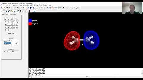 Lesson 11: ArgusLab example of electron distribution in ethylene.