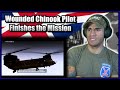 Wounded Chinook Pilot Finishes the Mission - Marine reacts