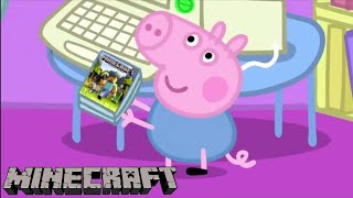 Свинка Пеппа Играет В Майнкрафт