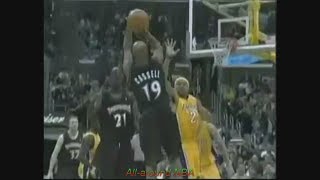 Sam Cassell 28 Points 11 Ast @ Lakers, 2003-04.