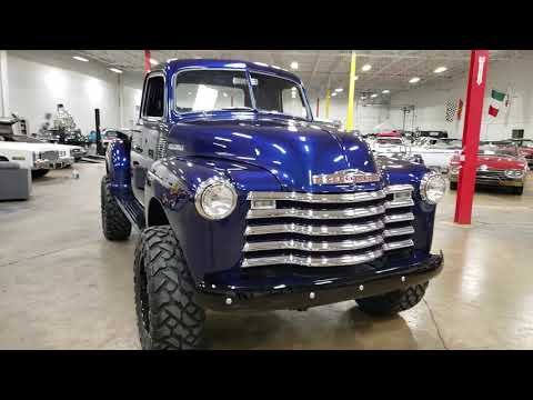 1950 Chevy 3600 RestoMod, 454ci V8, 2500 4X4 Chassis, 20''x10'' wheels, WILD!!