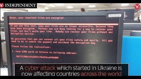 Beware watch - New Petya virus Ransomware attack spreading unlike WannaCry