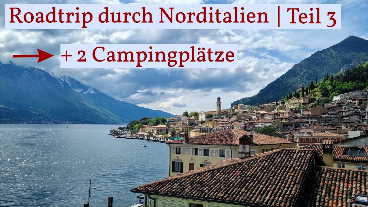 Unser Roadtrip durch Italien | Teil 3/11 | vom Dauerregen 🌧 in Südtirol an den Gardasee 👋🌞🚐💨🇮🇹