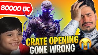 Mazin Joins Joker For Black Mummy Crate Opening - 80,000 UC Lost😭