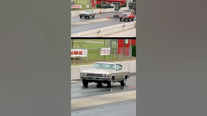 ‘69 427 Chevelle COPO vs. ‘69 Road Runner 440 6-Pack Pure Stock Muscle Car Drag Race #dragrace