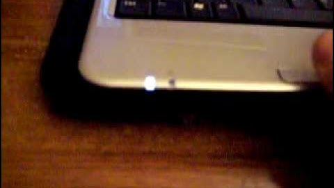 The first Dell Mini 9 to have a hard drive activity LED!