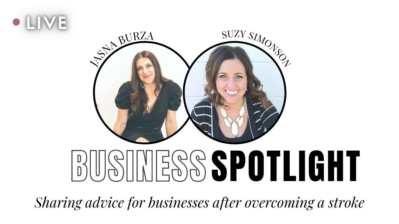 Interview with Suzy Simonson on surviving a stroke and working as a business coach