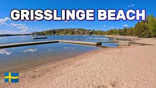 SANDY Beach on the SEA in Värmdö 🇸🇪