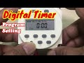 Cn101A  Digital Timer Setting How to Program ( Filipino )