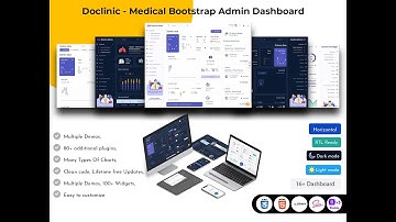 Medical Responsive Admin Dashboard Template with Bootstrap UI Kit – Doclinic