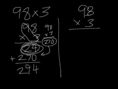 Multiplication: Expanded Algorithm and Standard Algorithm