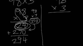 Multiplication: Expanded Algorithm and Standard Algorithm