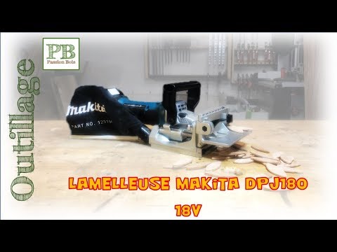 Lamelleuse Makita DP J180Z - Test outillage - BichonTV