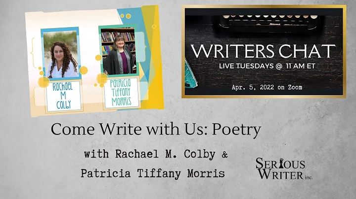 Writers Chat ~ Come Write With Us: Poetry