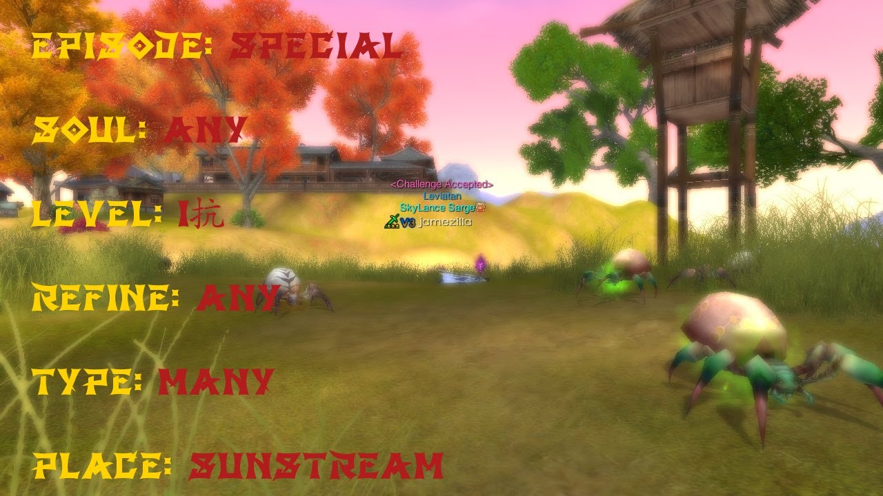 SSG - jamezilla: JD - bug report / Ascended 135+ BFS