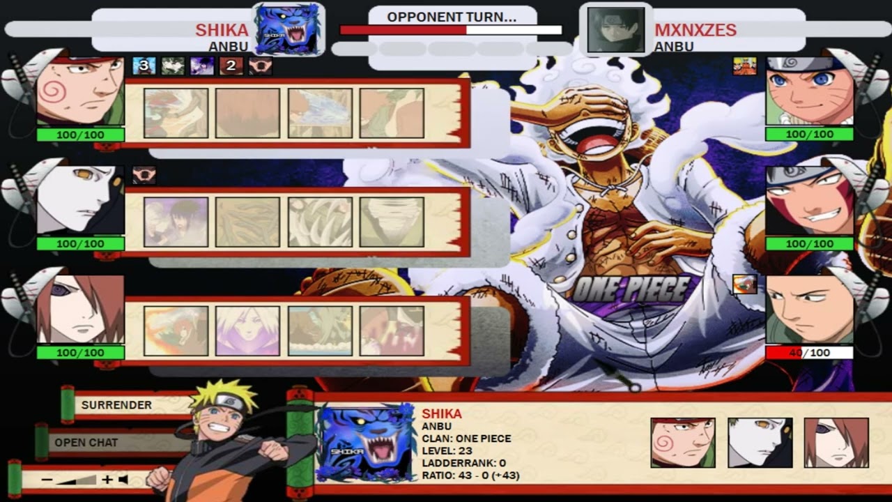 Naruto Arena Classic - Ladder Game January 2025 +51 Streak