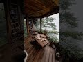 Tag someone that you like to drink coffee with on this overlooking wooden patio #shorts