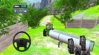 Heavy Tractor Pull Simulator 3d Game 2020 || Tractor Drive Gameplay screenshot 3