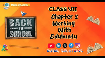 Class 7 Chapter 2 Working With Edubuntu | Linux Based Cloud || Computer || KIPS | Hindi Tutorial