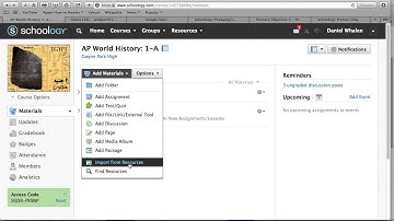 Sharing Schoology Primary Objective 4 "Take a lesson, leave a lesson"