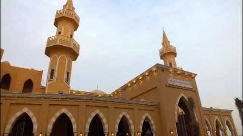 عشائية جميلة للقارئ سليمان جمال ليلة رمضان .. الله نور السموات والارض 1434هـ