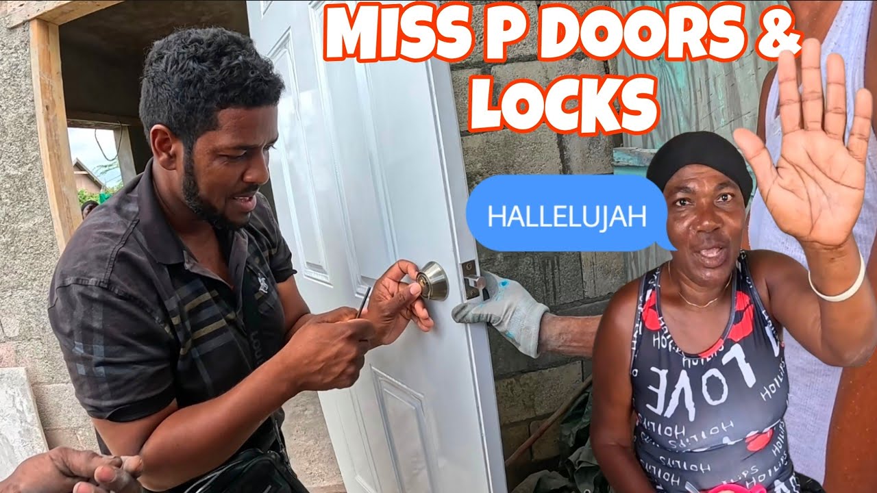 Finally MISS P Doors are Installed, when Jesus says YES nobody can say NO!!!