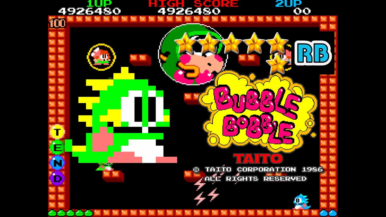 1986 60fps Bubble Bobble True Ending All Youtube