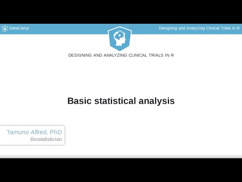 R Tutorial : Basic statistical analysis