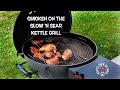 Slow ‘N Sear Kettle Grill! Chicken Done Right! Killer Hogs Hot BBQ Rub!