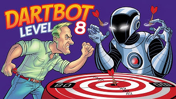 Can A Beginner Beat DartBot Level 8 ? Final Leg Showdown !