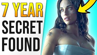 7 Year SECRET FOUND in Cyberpunk 2077 Teaser Trailer Girl Hidden EASTER EGG Location - Melissa Rory!