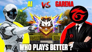 AI VS GARENA WHO PLAYS CS RANK BETTER 🤔? - KS GAMERS 07