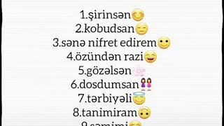 Mən necə biriyəm?😌💛