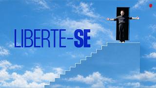 YouTube thumbnail: A vida não é difícil. Você foi ensinado a achar que ela é.